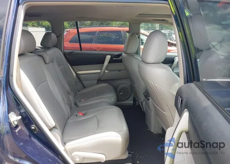 2012 Toyota Highlander Se V6 из США, поврежденный, VIN 5TDBK3EH6CS163157